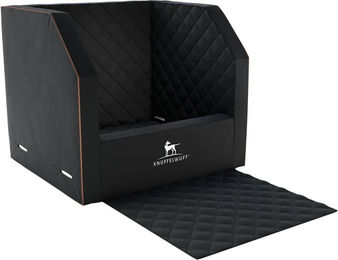 Knuffelwuff Cargo Hundebox Auto Vordersitz 35x35x25cm Schwarz – Bild 1 von 3