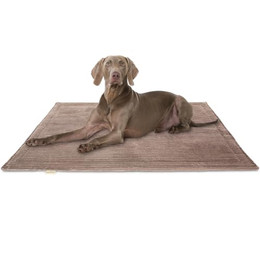 Produktbild von Knuffelwuff Cord Hundedecke Timor 120x80cm Braun