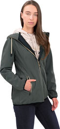 Produktbild von Knuffelwuff Damen Softshell Jacke Manhattan khaki