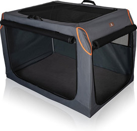Produktbild von Knuffelwuff faltbare Hundebox Alverstone mit Aluminiumgestell
