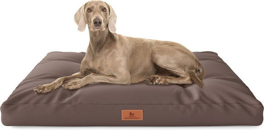 Produktbild von Knuffelwuff Hundekissen Gatsby aus Oxford-Gewebe Braun