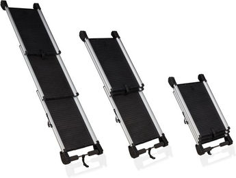 Knuffelwuff Hunderampe 70-158cm - Ausziehbare Teleskoprampe als Einstiegshilfe – Bild 1 von 9