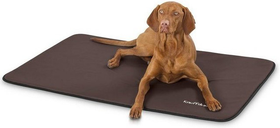 Produktbild von Knuffelwuff Kunstleder Hundematte Cheyenne L 95 x 60 cm Braun - 1 Stk.