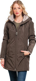 Knuffelwuff leichte Damen Übergangsjacke Fairfield braun – Bild 1 von 5