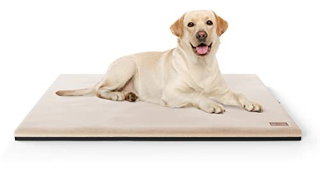 Produktbild von Knuffelwuff Orthopädische kuschelige Hundematte Berrith aus Kaninchenfell-Imitat
