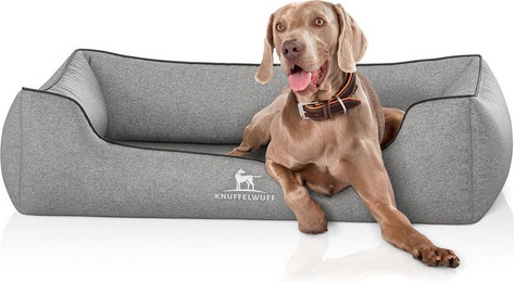 Produktbild von Knuffelwuff Orthopädisches Hundebett Amelie aus Velours Übergröße XXXL