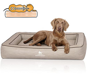 Produktbild von Knuffelwuff Orthopädisches Hundebett Montego XXXL 155 x 125 cm Grau