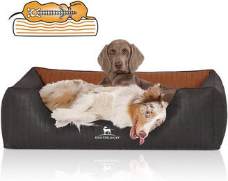 Produktbild von Knuffelwuff Orthopädisches Hundebett Rough Road aus Kunstleder M-L 85x63cm