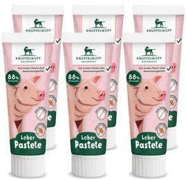 Produktbild von Knuffelwuff Tuben Snack Schwein - 450 g