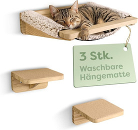 Produktbild von Knupis Kratzbaum Katzen Kletterwand Set mit