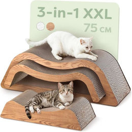 Produktbild von Knupis Kratzbrett Kratzpappe Katze XXL 75cm