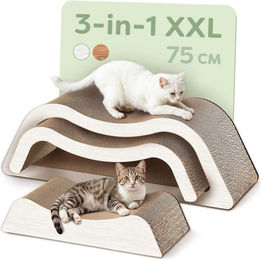 Produktbild von Knupis Kratzbrett Kratzpappe Katze XXL 75cm