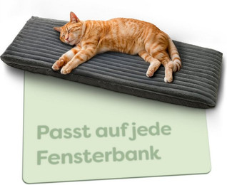 Produktbild von Knupis Tierdecke Selbstheizende Wärmedecke Hund & Katze – Thermodecke Grau ohne Strom, Rutschfest & Ohne Strom – Waschbare Heizmatte Fensterbrett