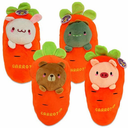 Produktbild von Kögler Tierkuscheltier Kawaii Karotte mit Tierchen - ca. 35 cm