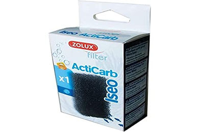 Produktbild von Kohlepatrone Zolux Iseo Acti für Aquariumfilter