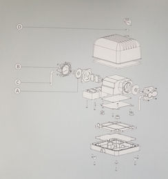 Produktbild von Koi Flow 60 Ersatzteil Set (für Modelle ab 2011)