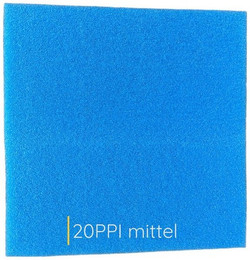 Produktbild von Koi Herdecke Aquariumfilter Filterschaum 20 PPI 50x50x5 cm - 1 Stk.