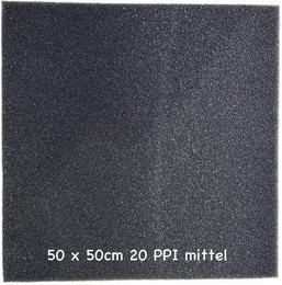 Produktbild von Koi Herdecke Aquariumfilter Filterschaum 20 PPI 50x50x5cm