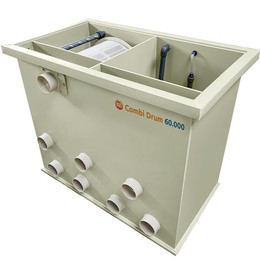 Produktbild von Koi Pro Teich Trommelfilter Combi Drum 60000 mit Biokammer - Gepumpt
