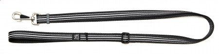 Produktbild von Kombi Hundeleine Softband Nylon Reflexband