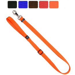 Produktbild von Kombi Hundeleine Softband Nylon Unifarben