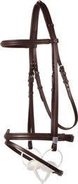 Produktbild von Kombinierte Nasenriemen für Pferdezügel Stübben Leitrim Slide&Lock