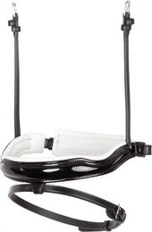 Produktbild von Kombiniertes Reithalfter für Pferde aus anatomisch geformtem Leder BR Equitation Pull-back Lacquer