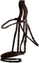 Produktbild von Kombiniertes Reithalfter für Pferde Dy'on