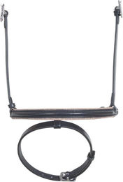 Produktbild von Kombiniertes Reithalfter für Pferde Karlslund Kombi Gliftter Piping