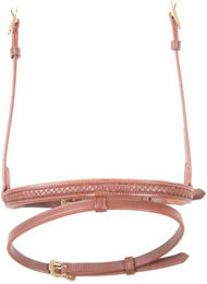 Kombiniertes Reithalfter für Pferde mit Zopf Karlslund Kombi – Bild 1 von 2