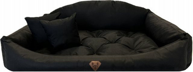Produktbild von KomfortHome Tierbett Hunde- und Katzenbett wasserdicht mit zwei Kissen