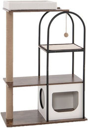 Produktbild von KOMFOTTEU 4-stufiger Kratzbaum mit Katzenhöhle