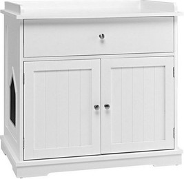 Produktbild von KOMFOTTEU Katzentoilette 3 in 1 Katzentoilettengehäuse