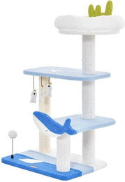 Produktbild von KOMFOTTEU Kratzbaum 86 cm mit Sisalstämmen