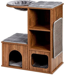 Produktbild von KOMFOTTEU Kratzbaum Katzenbaum 80,5 cm hoch