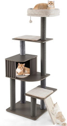 Produktbild von KOMFOTTEU Kratzbaum, Katzenbaum mit große Plattformen,