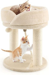 Produktbild von KOMFOTTEU Kratzbaum Katzenbaum mit hängender Kugel