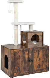 Produktbild von KOMFOTTEU Kratzbaum Katzenbaum mit Katzenhaus