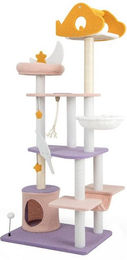 Produktbild von KOMFOTTEU Kratzbaum mehrstufig mit Sisalkratzpfosten