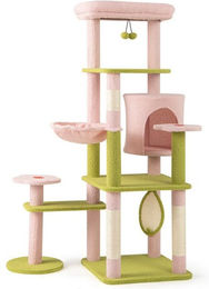 Produktbild von KOMFOTTEU Kratzbaum mit Sisal-Kratzpfosten und Rundkorb