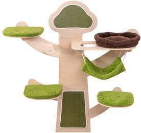 Produktbild von KOMFOTTEU Kratzbaum Wandmontage 1,8 m 5-stufig