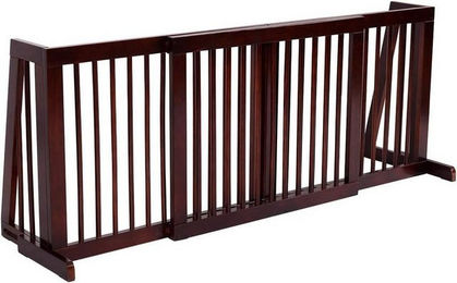 Produktbild von KOMFOTTEU Tierabsperrgitter aus Kieferholz