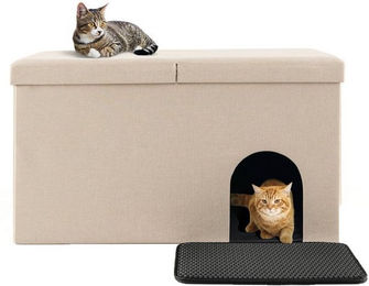 Produktbild von KOMFOTTEU Tierhaus 3 in 1 Katzenmöbel