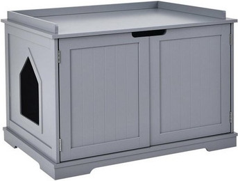 Produktbild von KOMFOTTEU Tierhaus Katzenhaus aus Holz