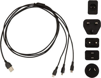 Produktbild von Komplettes Ladegerät mit 2-Port-Micro-USB-Kabel Whis