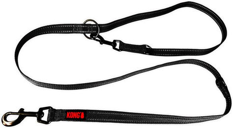 KONG Adjustable Leash - Schwarz - M/L – Bild 1 von 5