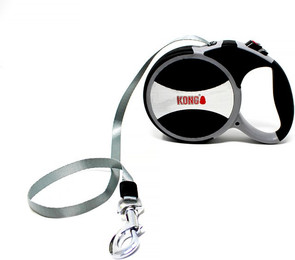 Produktbild von KONG Explore Einziehbare Leine Grau Größe L - 7,5 m