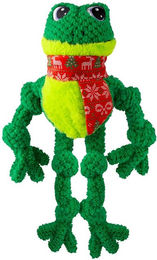 Produktbild von KONG Holiday Hundespielzeug Knots Frosch L / XL