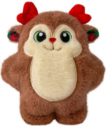 Produktbild von KONG Holiday Hundespielzeug Snuzzles Rentier S: 13,9 x 17,1 cm