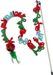 Produktbild von KONG Holiday Katzenspielzeug Teaser Loopz Spielangel